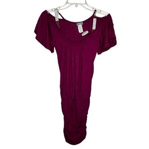 Vizio Cold Shoulder‎ Mini Dress nwt